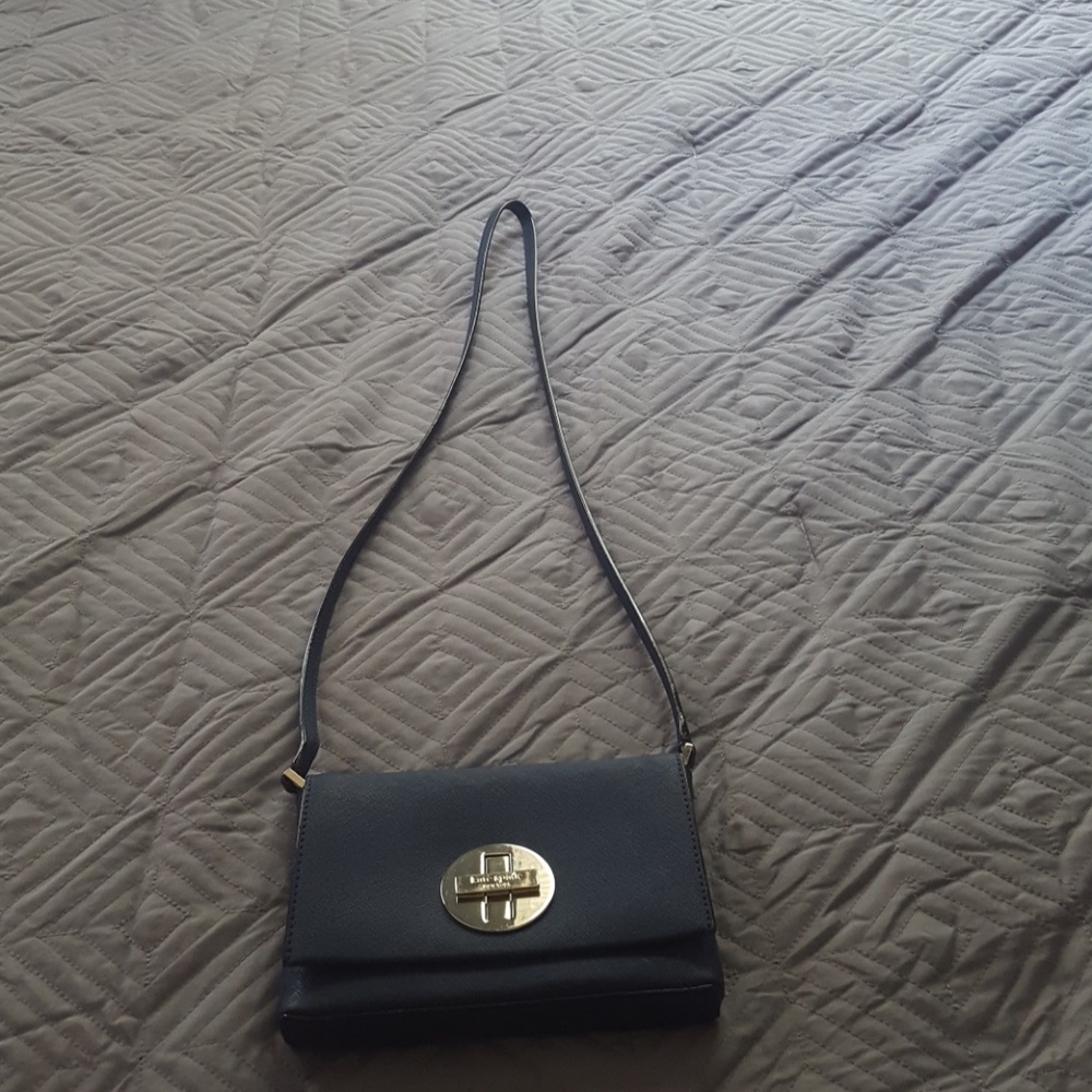 Navy Blue Kate Spade Newberry Lane Mini Crossbody